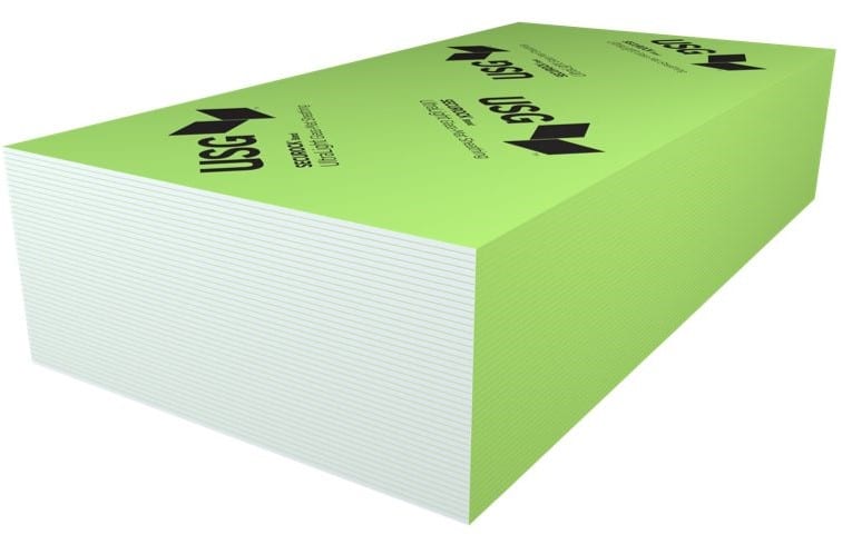 Stack of USG Glassmat Sheetrock